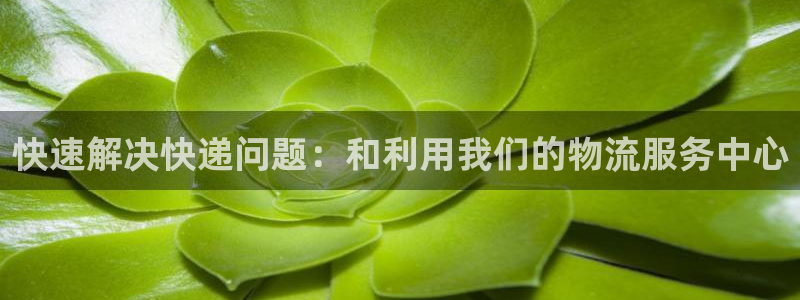 超凡国际注册账号:快速解决快递问题: